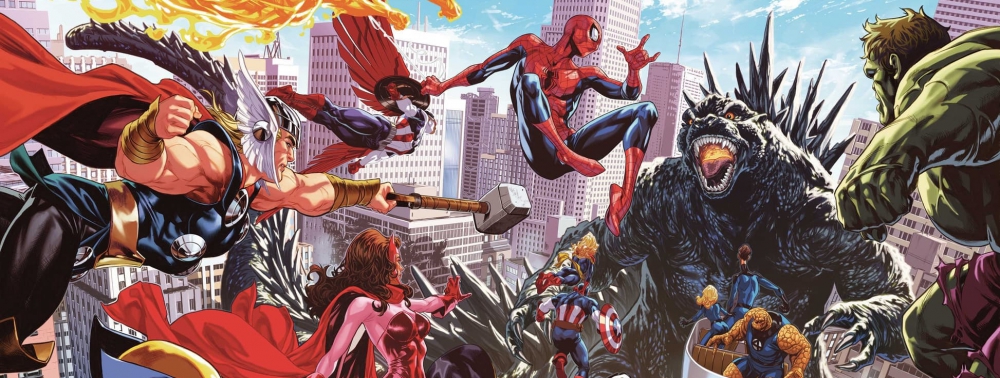 Marvel poursuit son partenariat avec la Toho pour la série Godzilla Destroys the Marvel Universe (Gerry Duggan)