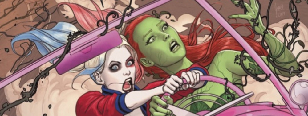 Harley retrouve une Poison Ivy toute verte dans les premières pages de la mini-série de Jody Houser