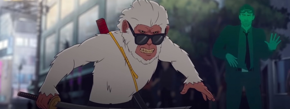 Hit-Monkey : une première bande-annonce pour le singe tueur de la série animée Hulu