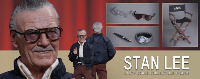 Hot Toys annonce une figurine 1/6 à l'effigie de Stan Lee