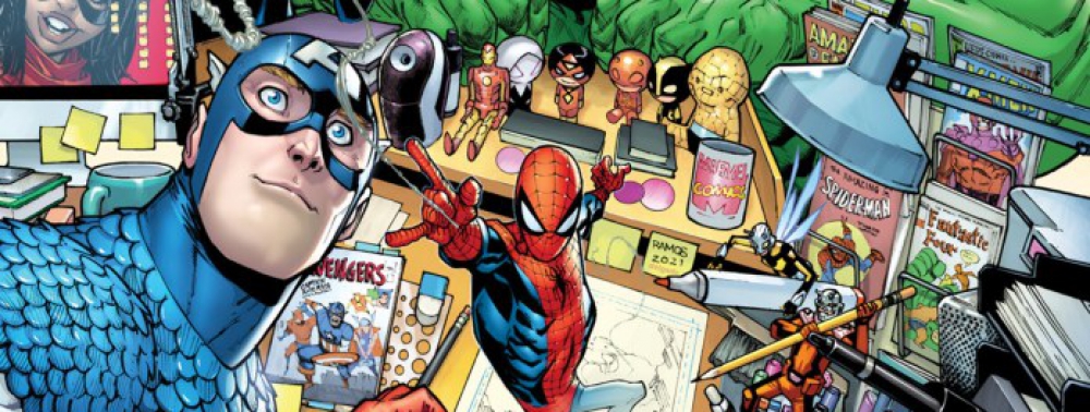 Mark Waid planche sur le grand tutoriel How to Create Comics the Marvel Way pour 2022