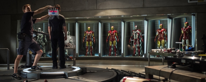 Des vidéos de tournage et une nouvelle armure pour Iron man 3