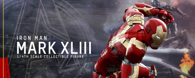 Hot Toys dévoile un Iron Man imposant pour Avengers : Age of Ultron