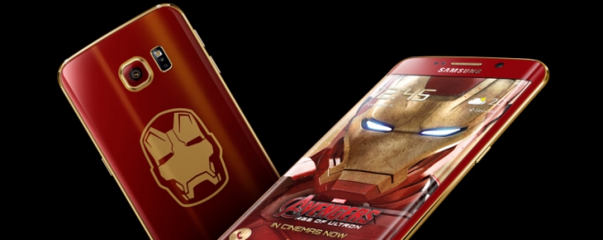 Samsung dévoile un Galaxy S6 Edge aux couleurs d'Iron Man 