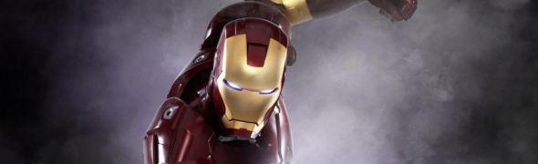 Iron Man sur le tournage de The Avengers