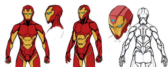 Découvrez la nouvelle armure d'Invincible Iron Man