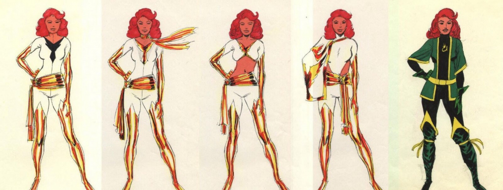 Les premiers costumes de Jean Grey en Phoenix refont surface sur la toile, trente ans plus tard