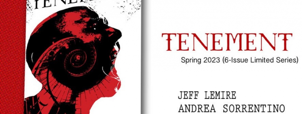 Jeff Lemire et Andrea Sorrentino annoncent la suite de Bone Orchard Mythos avec Tenement et Starseed