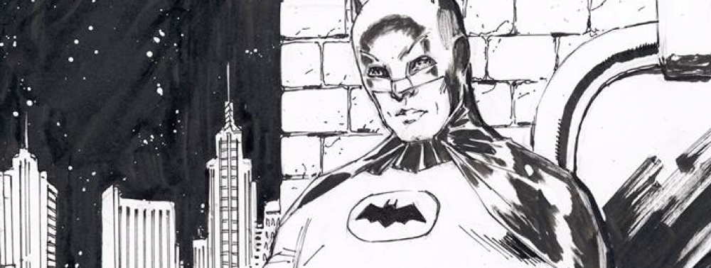 Jim Lee dessine Adam West pour une oeuvre de charité