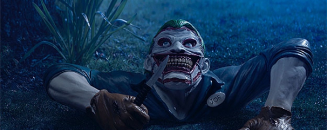 Un nain de jardin en forme de Joker pour terrifier vos voisins