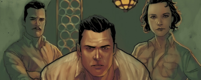 La couverture variante de Jupiter's Legacy par Phil Noto