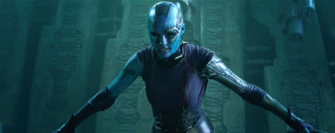 Une photo de Karen Gillan en Nebula