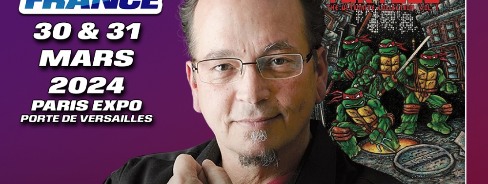 Kevin Eastman invité à Paris pour la Comic Con France 2024