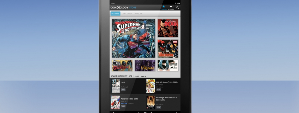 L'application Comixology va disparaître pour s'intégrer à l'application Amazon Kindle