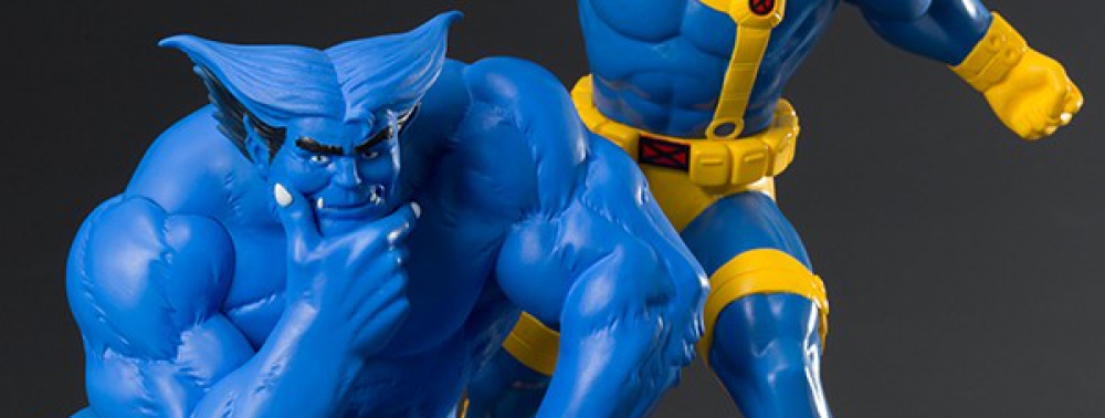 Kotobukiya présente deux statuettes Cyclops et Beast inspirées de la série animée des années 90