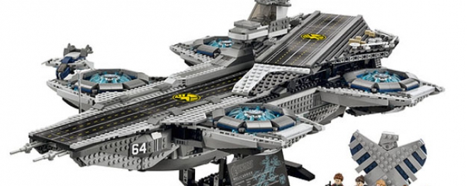 LEGO annonce un gigantesque set Héliporteur du S.H.I.E.L.D.