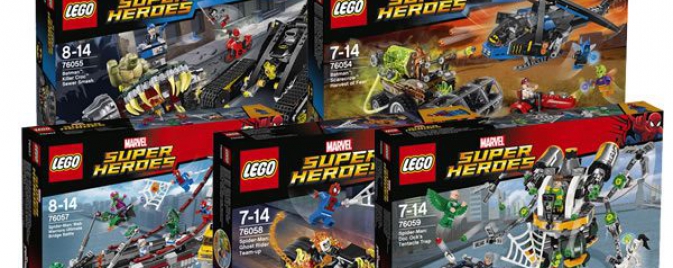 Des visuels officiels pour les Lego Super Heroes du second semestre