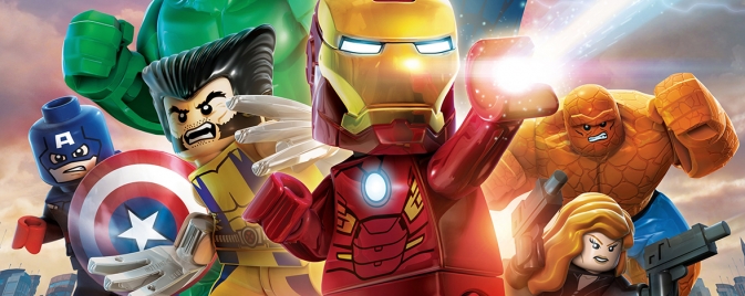 La jaquette de LEGO Marvel Super Heroes