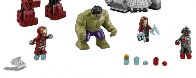 Des visuels officiels pour (presque) tous les Lego Avengers : Age of Ultron
