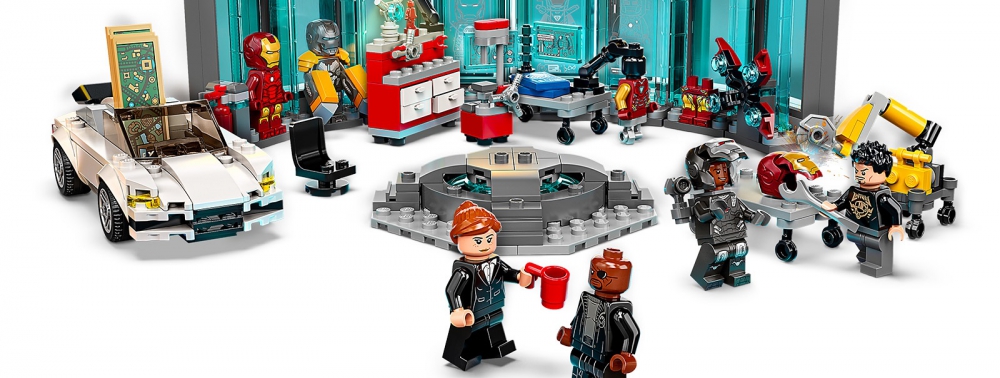 LEGO présente sa nouvelle salle des armures d'Iron Man prévue pour le mois de juin 2022