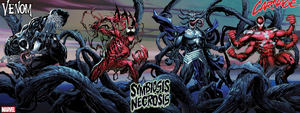 Symbiosis Necrosis : encore du crossover de symbiotes avec des connecting covers entre Venom et Carnage