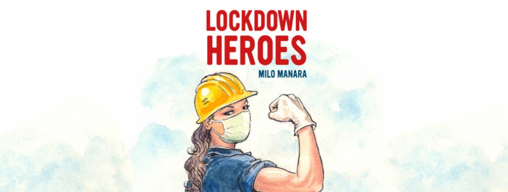 Milo Manara annonce Lockdown Heroes, portfolio de dessins en soutien aux hôpitaux italiens