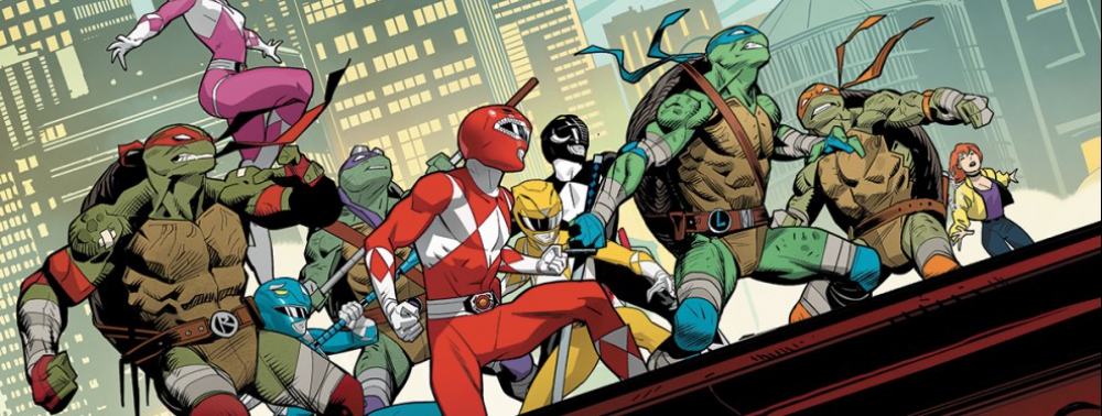 Découvrez les designs des Turtle Rangers et des Rangers Ninja pour le crossover Power Rangers/Tortues Ninja