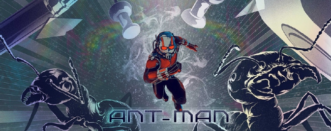 Mondo dévoile un poster d'Ant-Man pour la San Diego Comic Con