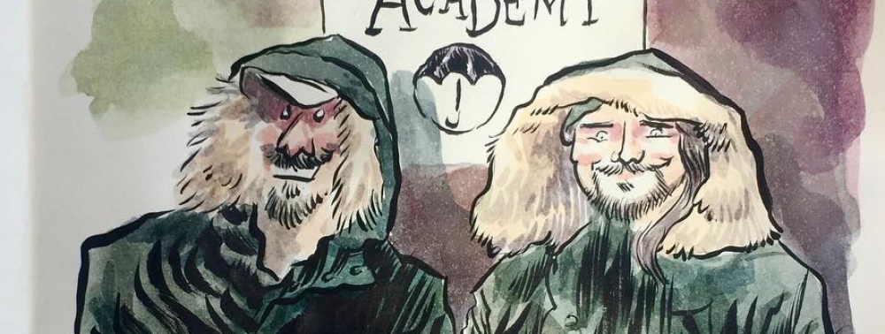 Fabio Moon illustre en dessins les débuts de production d'Umbrella Academy 