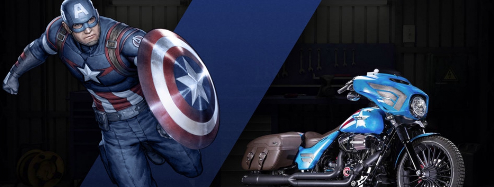 Harley-Davidson s'associe à Marvel pour des custom héroïques