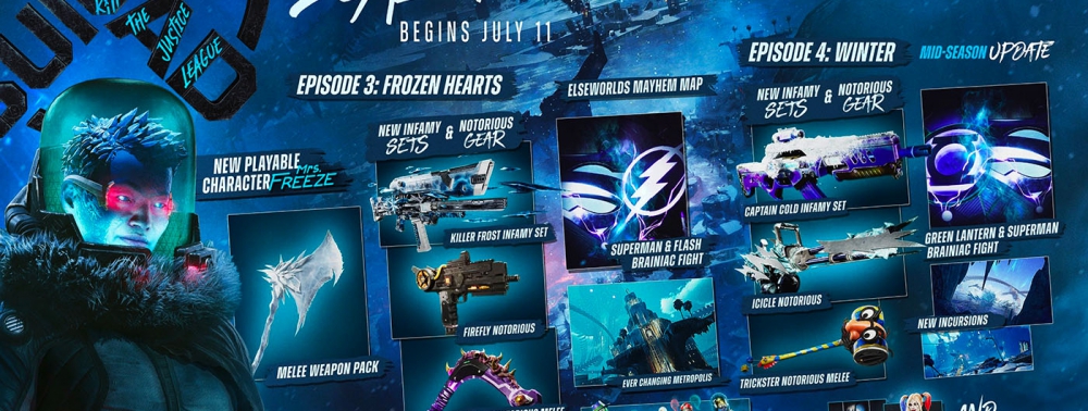 Suicide Squad : Kill the Justice League ajoute Ms. Freeze en personnage jouable pour sa ''saison 2''