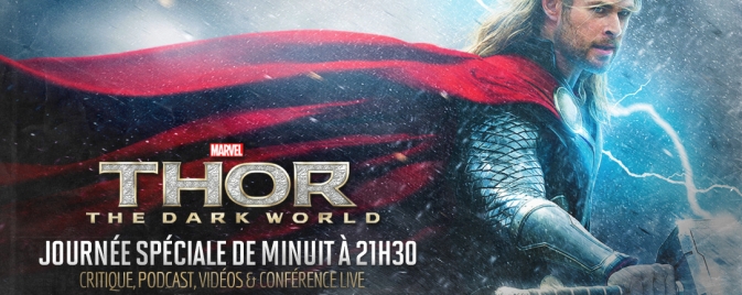 Jeudi 24 Octobre : c'est la journée spéciale Thor - The Dark World sur COMICSBLOG.fr