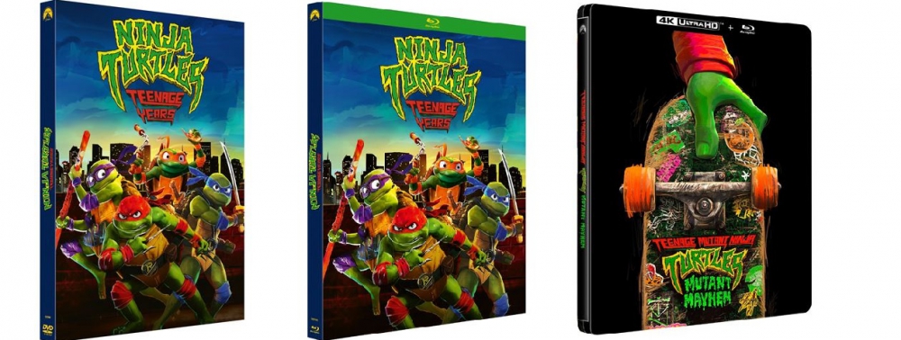 TMNT : Mutant Mayhem (Ninja Turtles : Teenage Years) disponible en DVD/blu-ray le 7 décembre 2023