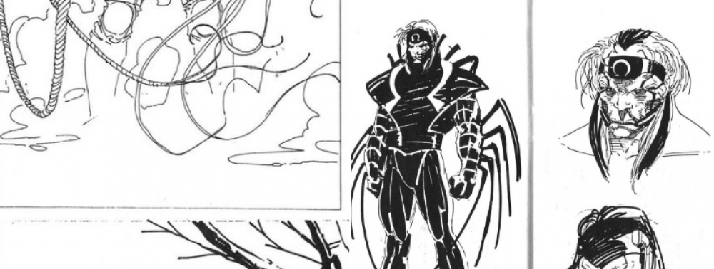 Les premiers designs de Jim Lee sur Omega Red refont surface sur le web