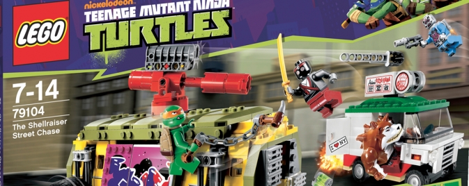 La création des Lego Tortues Ninja