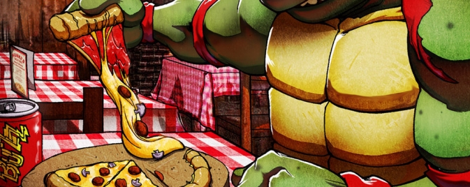 Nickelodeon présente la pizza des TMNT !