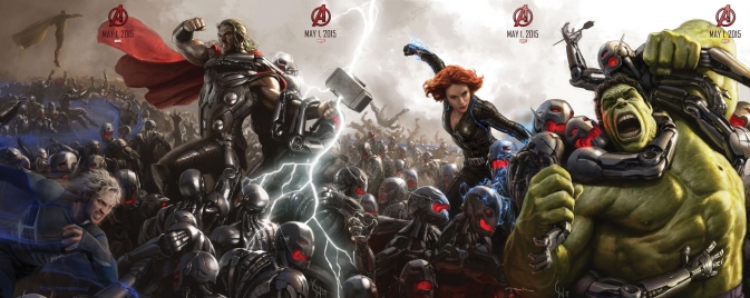 SDCC 2014 : Thor et Hulk viennent compléter le poster Age of Ultron