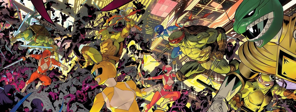 Le crossover Power Rangers/Tortues Ninja se paye une vingtaine de couvertures variantes