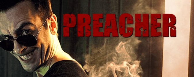 Un poster animé et un extrait pour la série Preacher