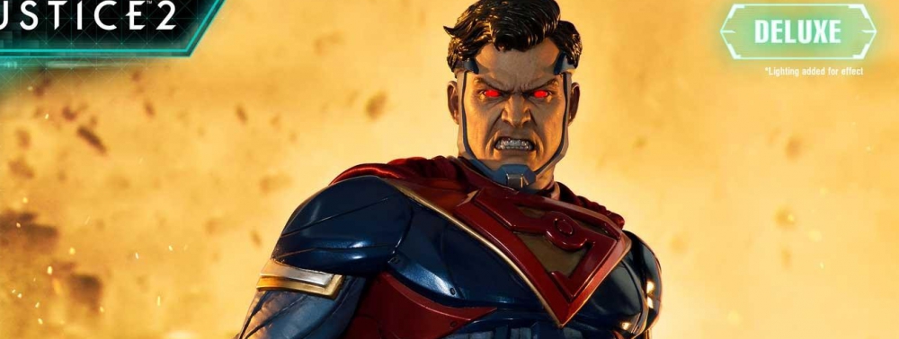 Prime 1 Studio dévoile une grosse statuette Superman issue d'Injustice 2