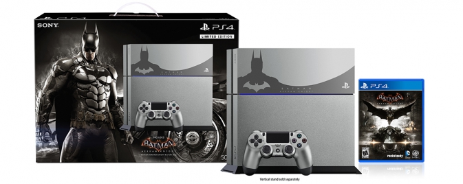 Sony dévoile une Playstation 4 aux couleurs d'Arkham Knight