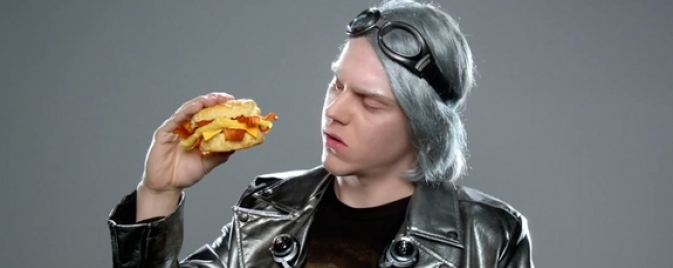 Quand Quicksilver de X-Men : Days of Future Past tourne dans une pub pour Burgers