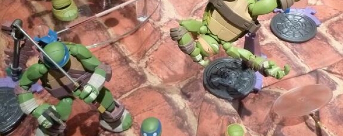 Des Revoltech Tortues Ninja en préparation