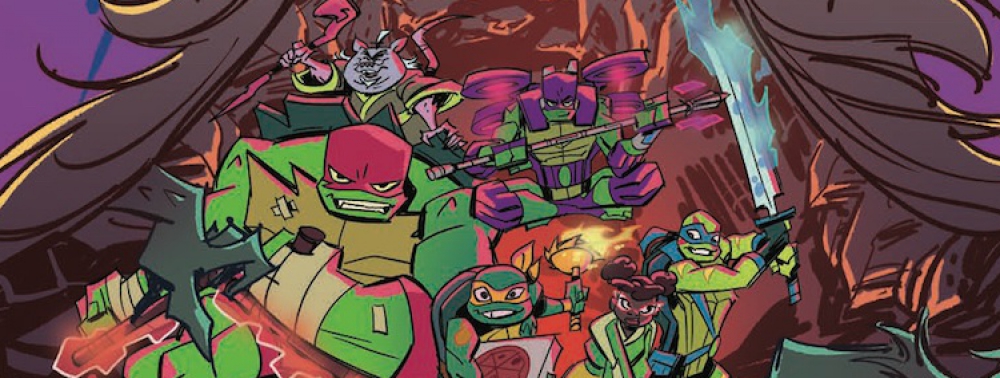 La version comics de Rise of the Teenage Mutant Ninja Turtles partage ses premières planches