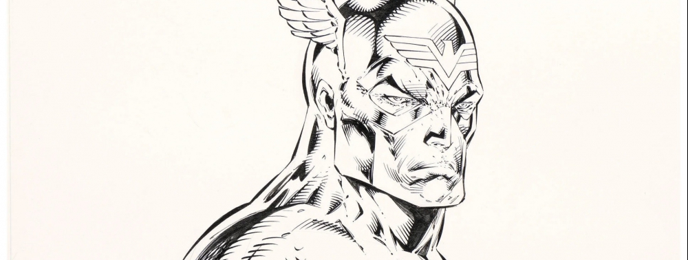 Un original du (célèbre) Captain America de Rob Liefeld pour Heroes Reborn va être vendu aux enchères