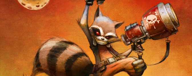 Skottie Young sur une série Rocket Raccoon !