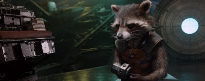 Un Rocket Raccoon effrayant présente Guardians of the Galaxy au Japon