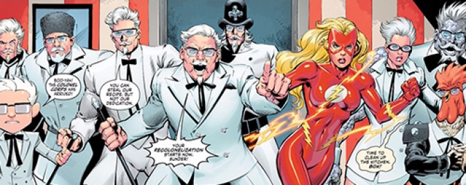 DC poursuit ses liens avec KFC dans l'insolite The Colonel Corps