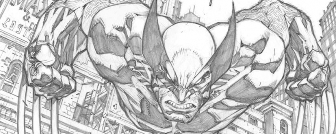 Deux pages de Joe Madureira sur Savage Wolverine