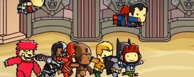 Geoff Johns et Jim Lee présentent l'éditeur de héros de Scribblenauts Unmasked